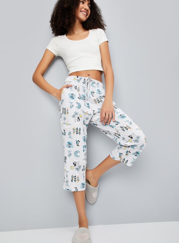 Women Printed Capris - Pack of 2