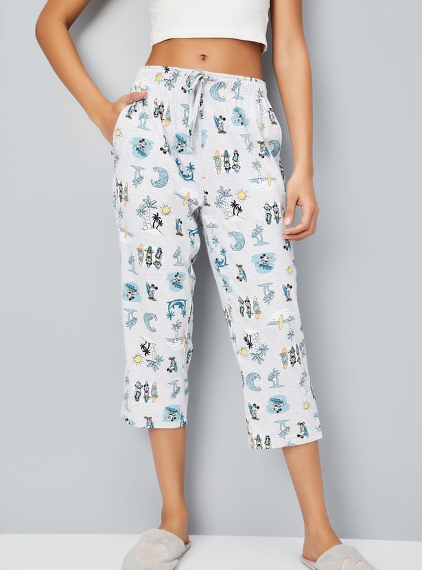 Women Printed Capris - Pack of 2