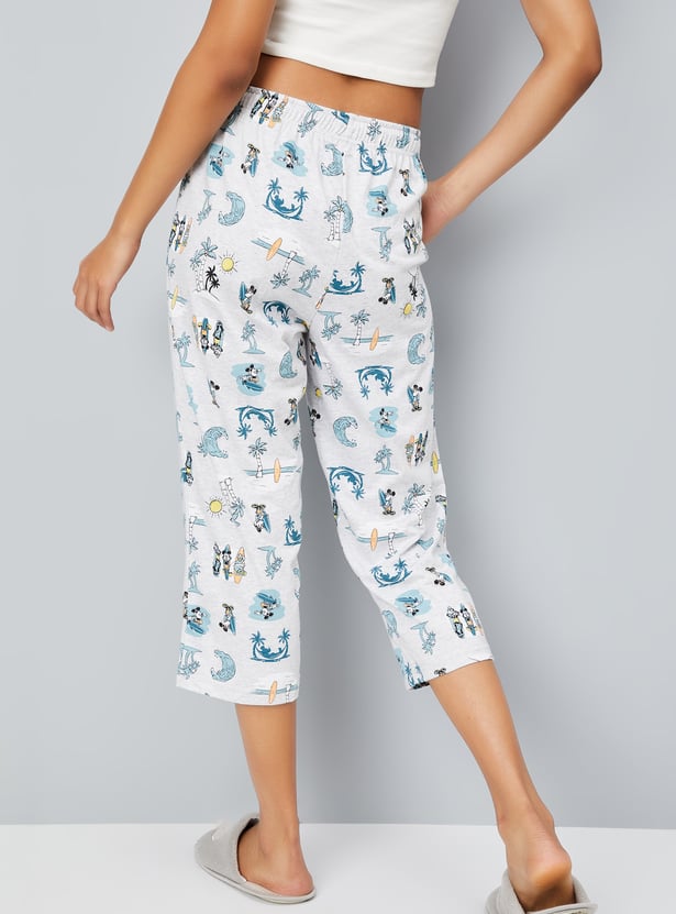 Women Printed Capris - Pack of 2