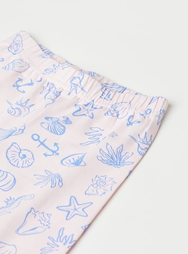 Girls Assorted Leggings - Pack of 2
