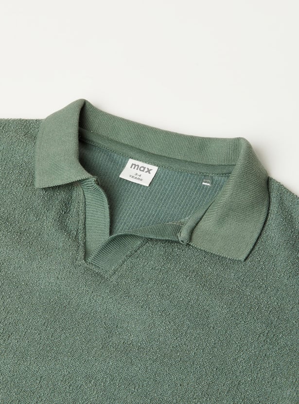 Boys Assorted Polo T-shirt - Pack of 2