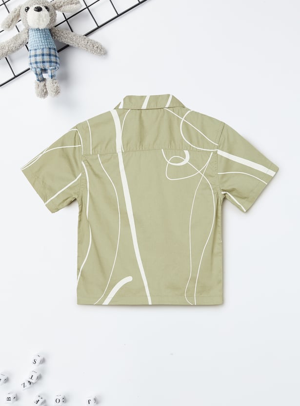 Boys Printed Resort Shirt - Pack of 2