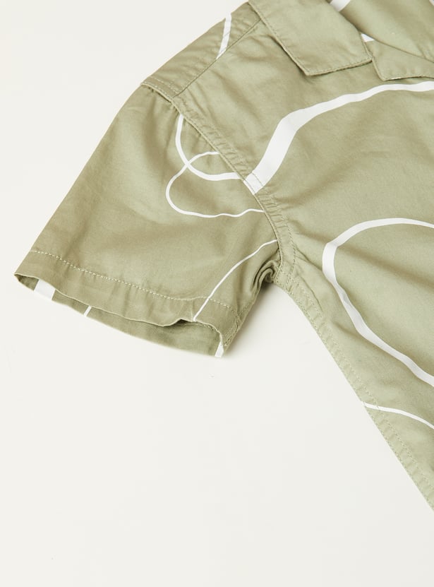 Boys Printed Resort Shirt - Pack of 2