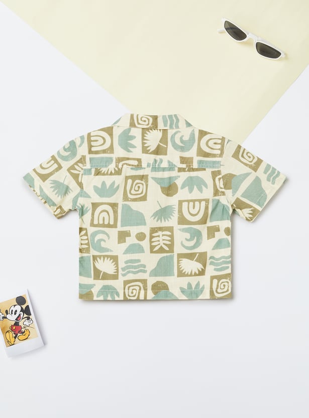Boys Printed Resort Shirt - Pack of 2