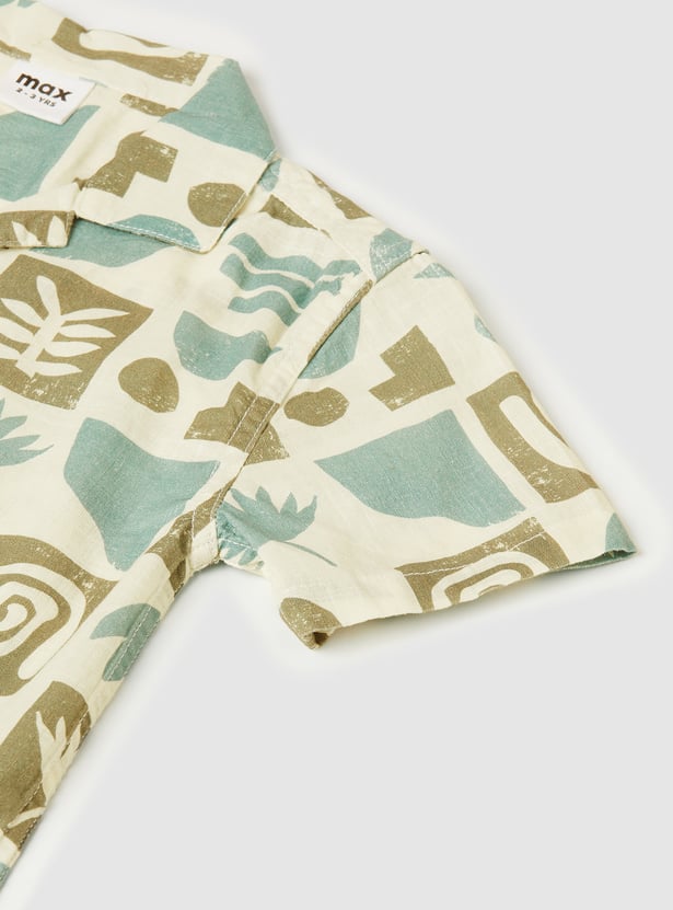 Boys Printed Resort Shirt - Pack of 2