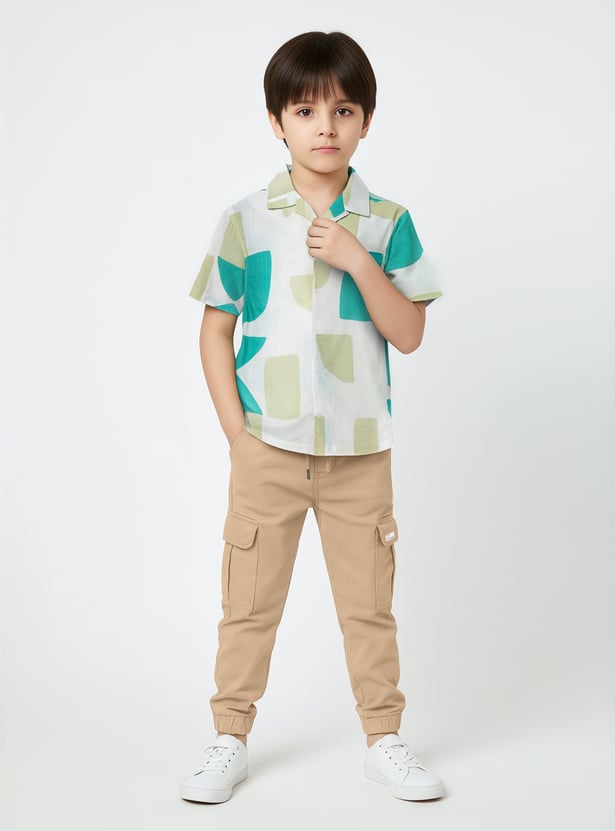 Boys Printed Resort Shirt - Pack of 2