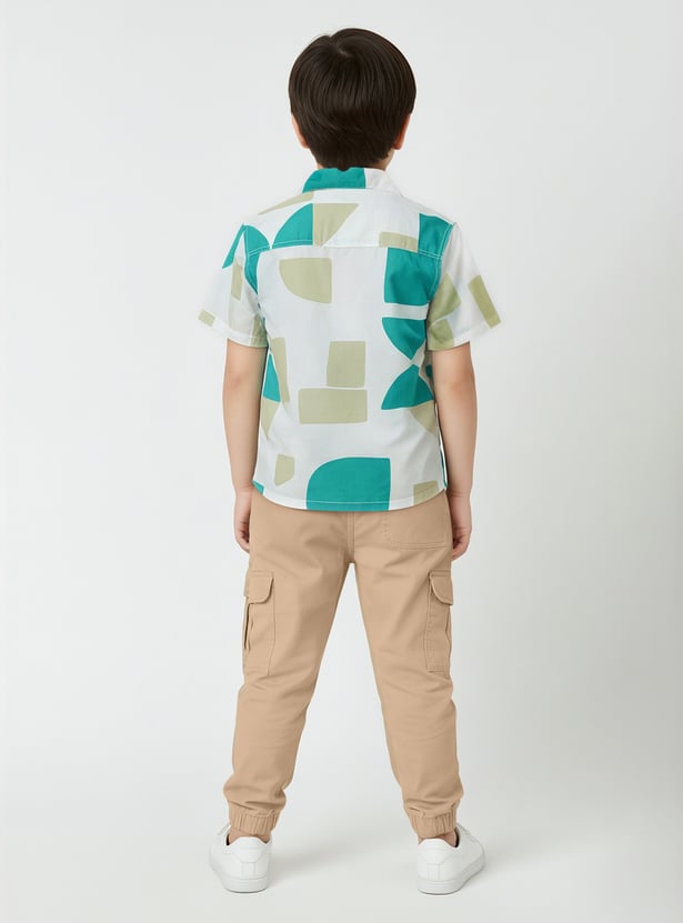 Boys Printed Resort Shirt - Pack of 2