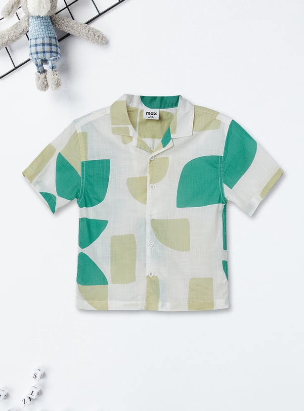 Boys Printed Resort Shirt - Pack of 2