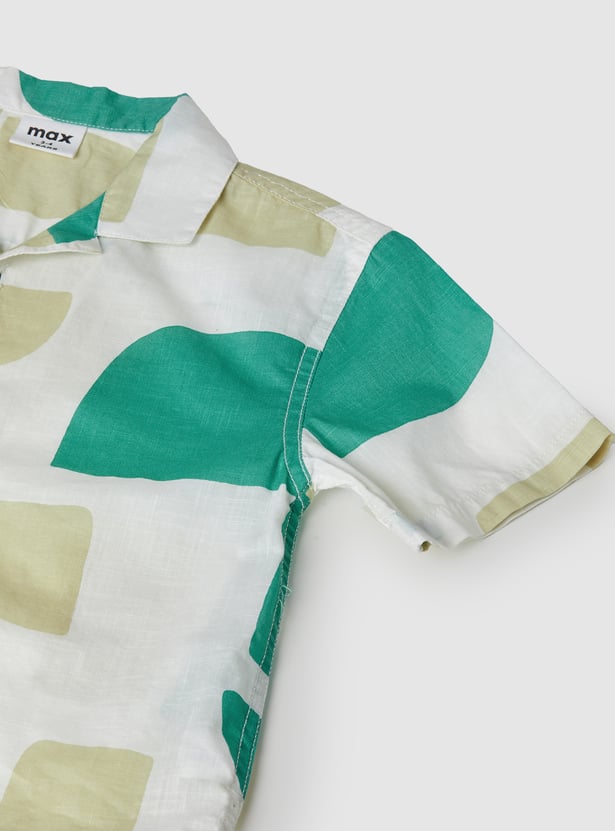 Boys Printed Resort Shirt - Pack of 2