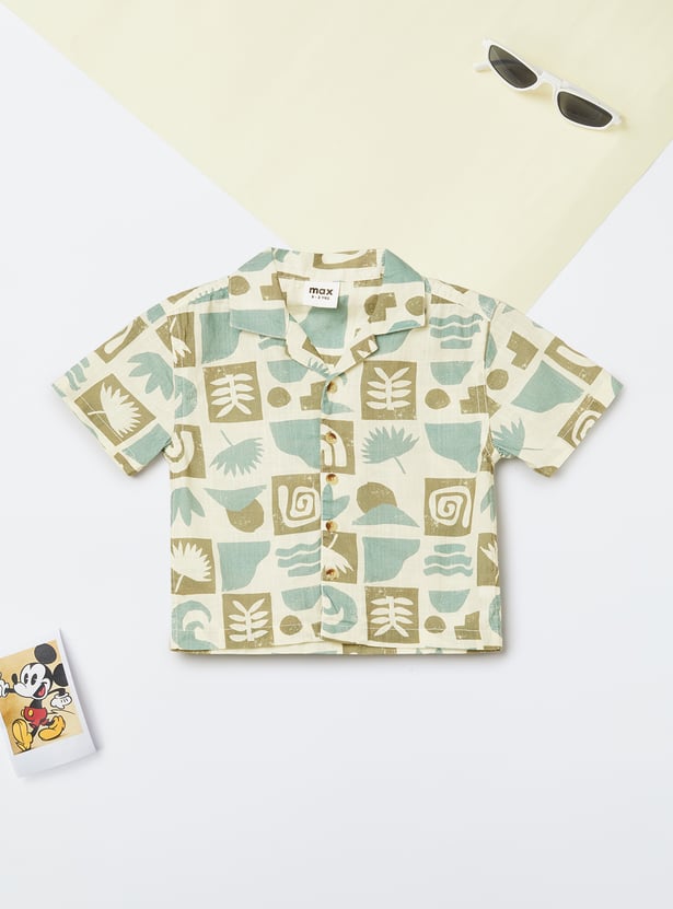 Boys Printed Resort Shirt - Pack of 2