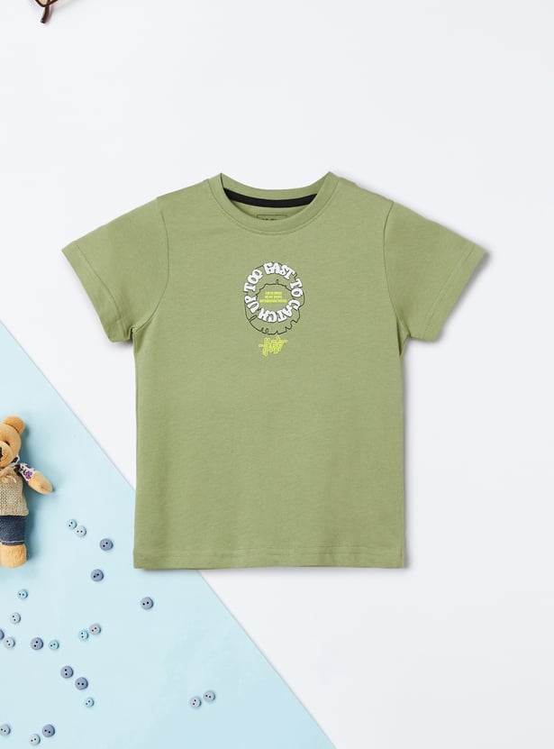 Boys Printed T-shirt - Pack of 2