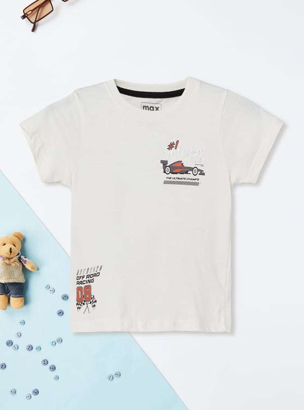 Boys Printed T-shirt - Pack of 2