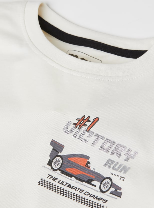 Boys Printed T-shirt - Pack of 2