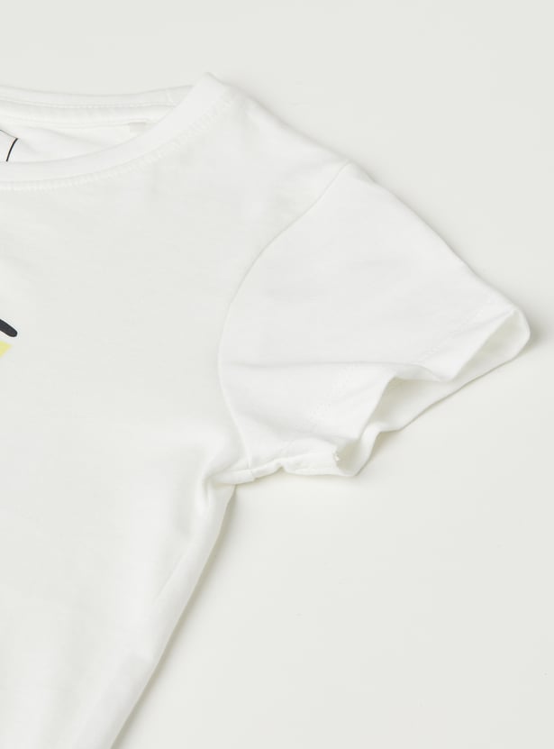 Girls Assorted T-shirt - Pack of 2