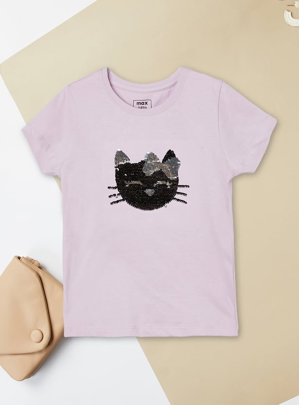 Girls Assorted T-shirt - Pack of 2