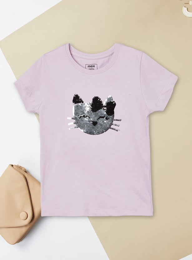 Girls Assorted T-shirt - Pack of 2