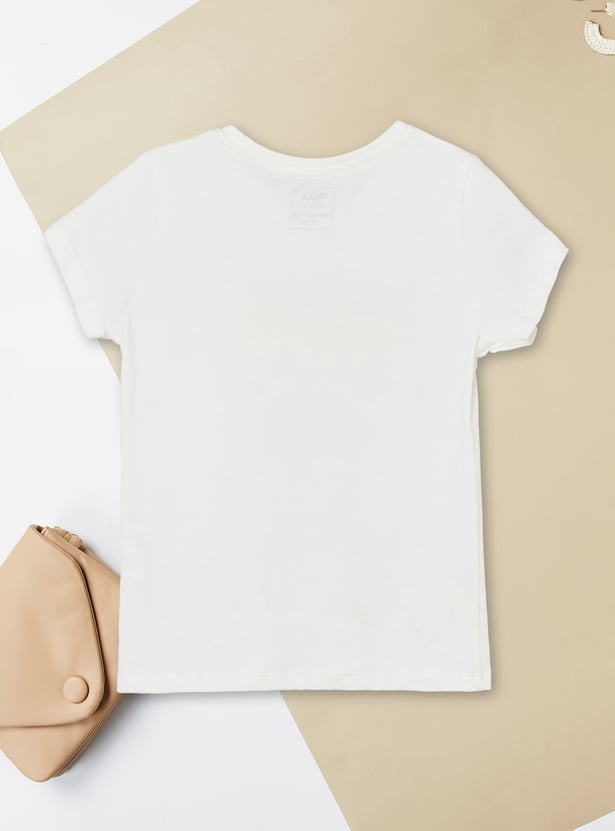 Girls Assorted T-shirt - Pack of 2