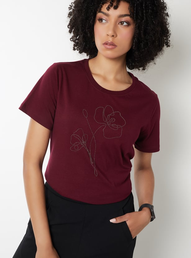 Women Printed T-shirt - Pack of 2