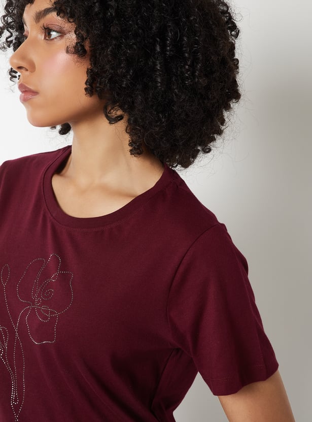 Women Printed T-shirt - Pack of 2