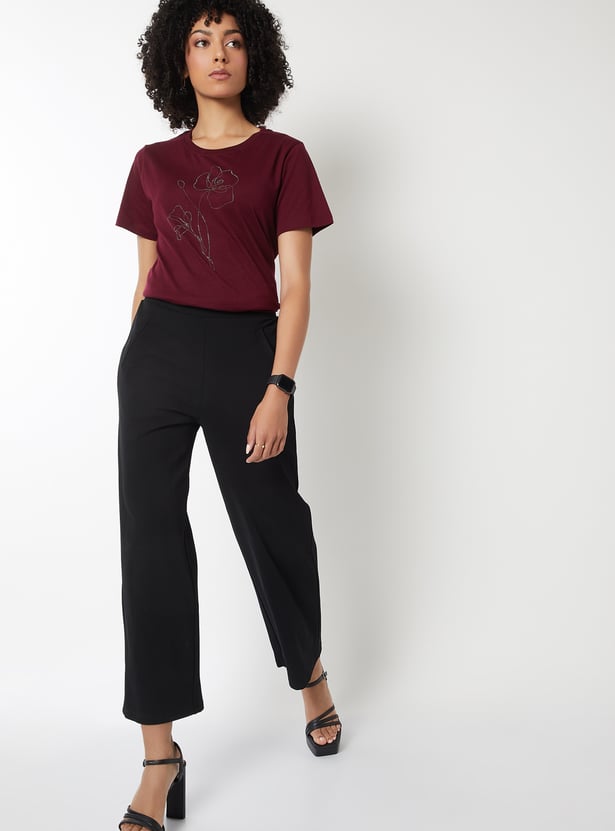 Women Printed T-shirt - Pack of 2