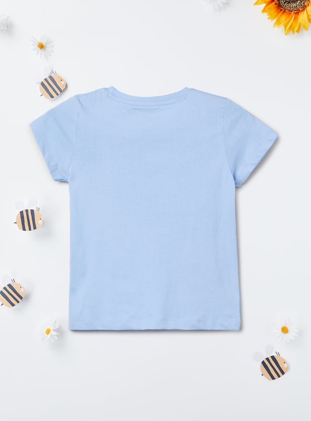 Girls Assorted T-shirt - Pack of 2