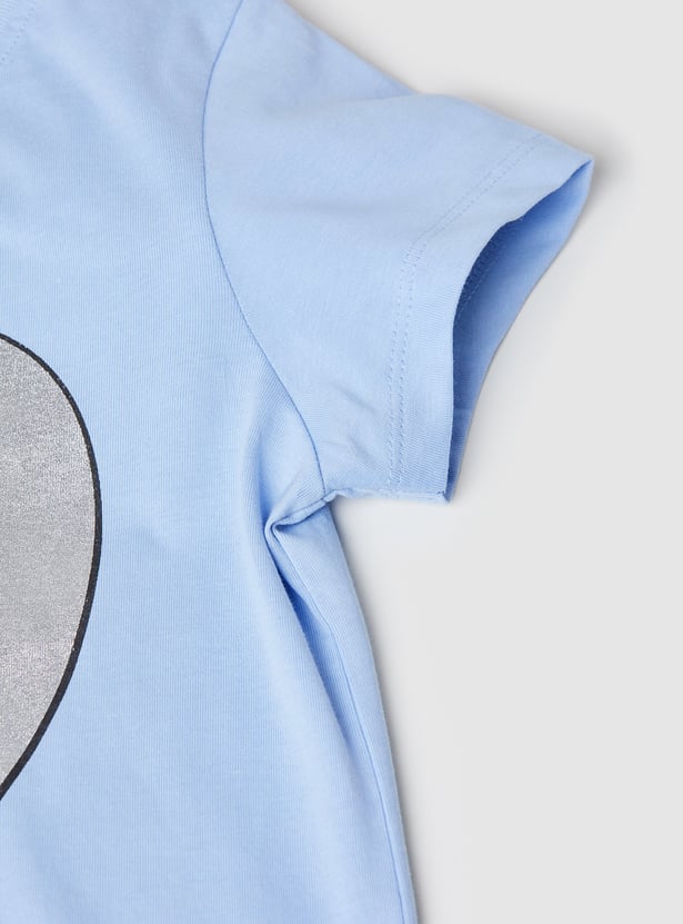 Girls Assorted T-shirt - Pack of 2