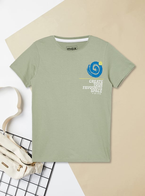 Boys Printed T-shirt - Pack of 2