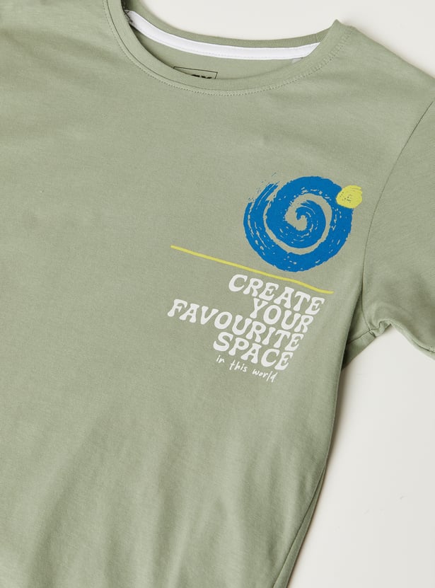 Boys Printed T-shirt - Pack of 2