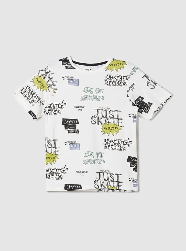 Boys Printed T-shirt - Pack of 2