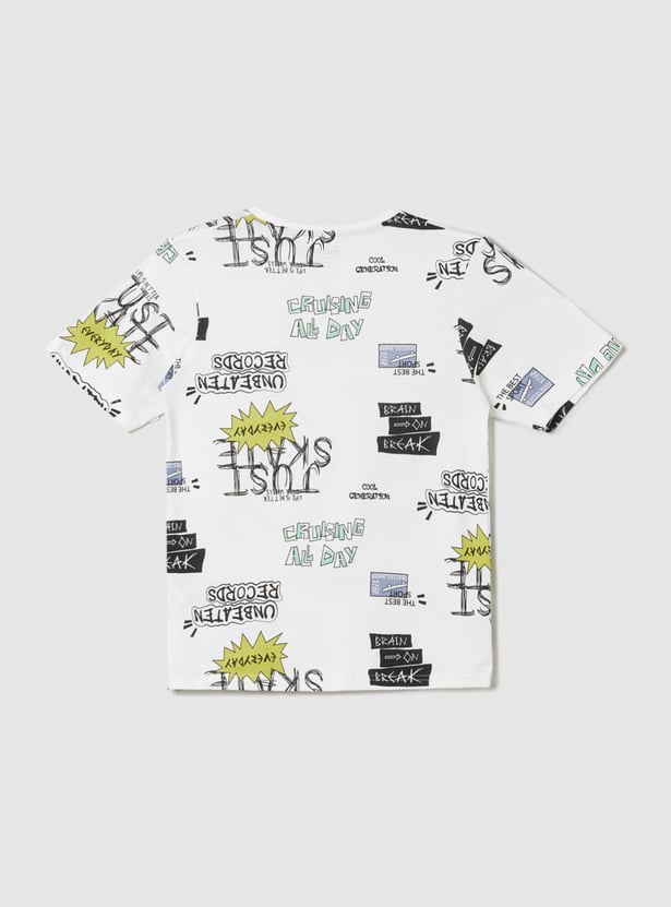 Boys Printed T-shirt - Pack of 2