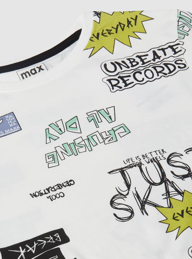 Boys Printed T-shirt - Pack of 2