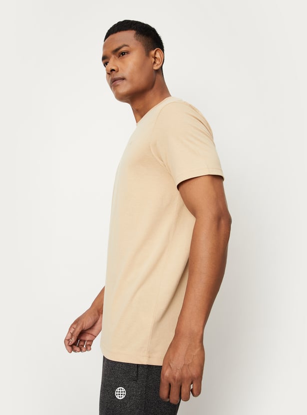 Men Solid Lounge T-shirt - Pack of 2