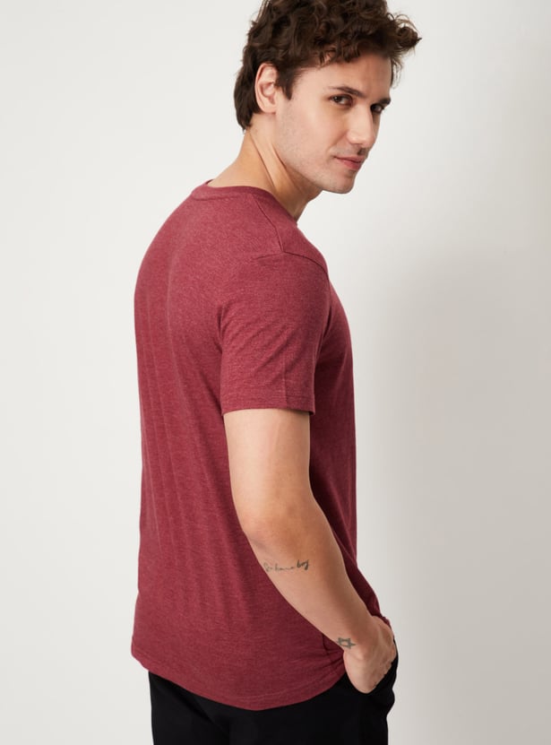 Men Solid Lounge T-shirt - Pack of 2