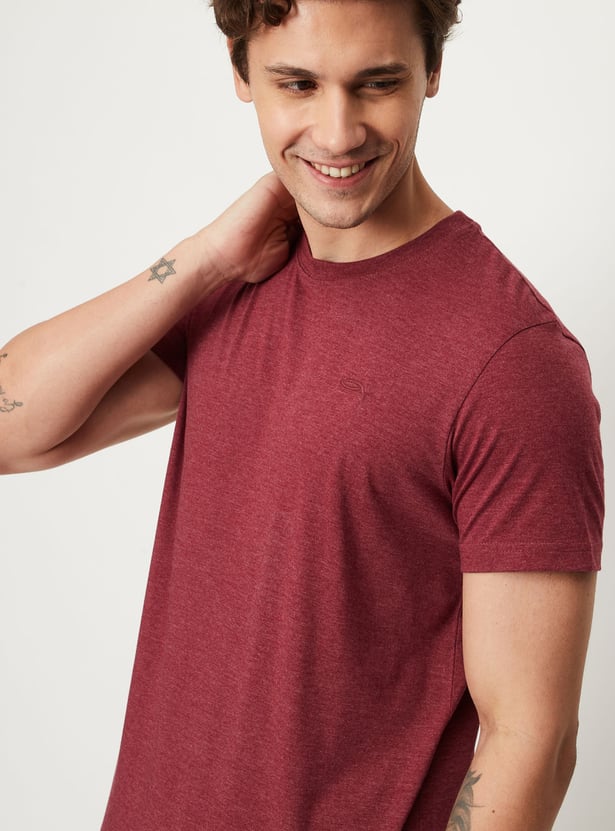 Men Solid Lounge T-shirt - Pack of 2