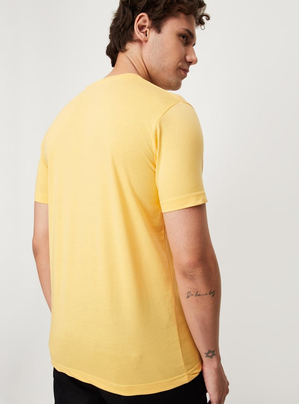 Men Solid Lounge T-shirt - Pack of 2