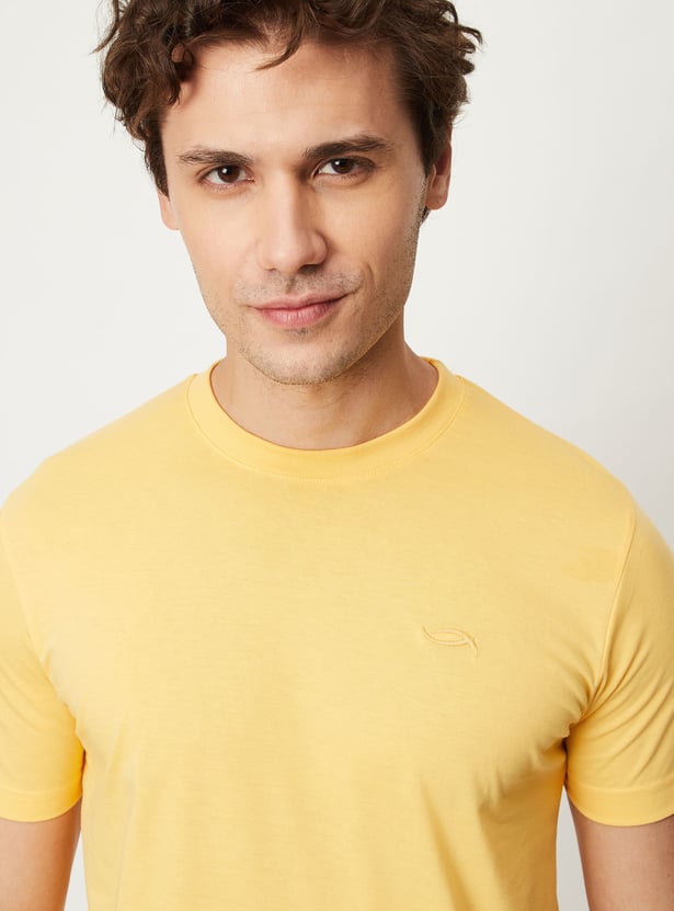 Men Solid Lounge T-shirt - Pack of 2