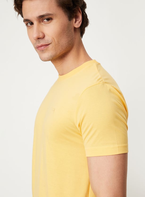 Men Solid Lounge T-shirt - Pack of 2