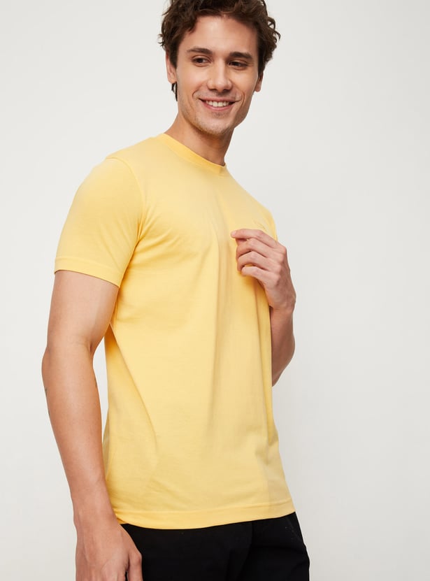 Men Solid Lounge T-shirt - Pack of 2