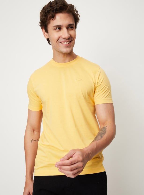 Men Solid Lounge T-shirt - Pack of 2