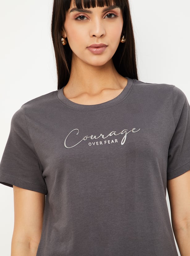 Women Printed T-shirt - Pack of 2