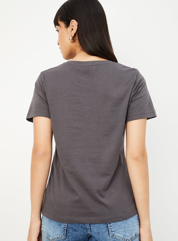 Women Printed T-shirt - Pack of 2