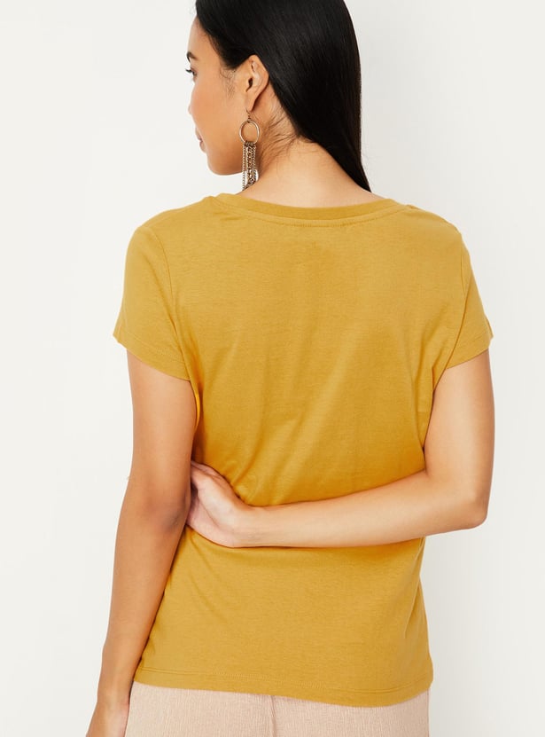 Women Printed T-shirt - Pack of 2