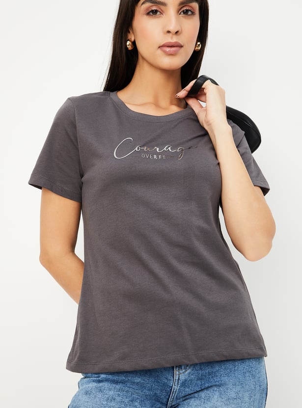 Women Printed T-shirt - Pack of 2