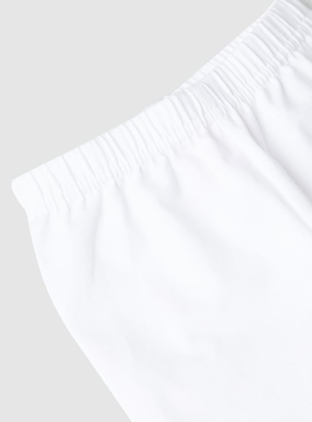 Girls Solid Leggings - Pack of 2