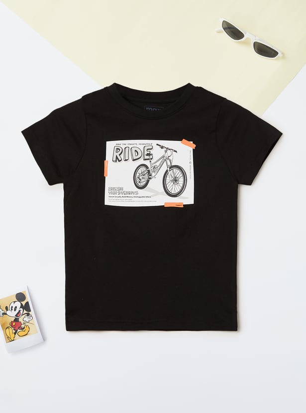 Boys Printed T-shirt - Pack of 2