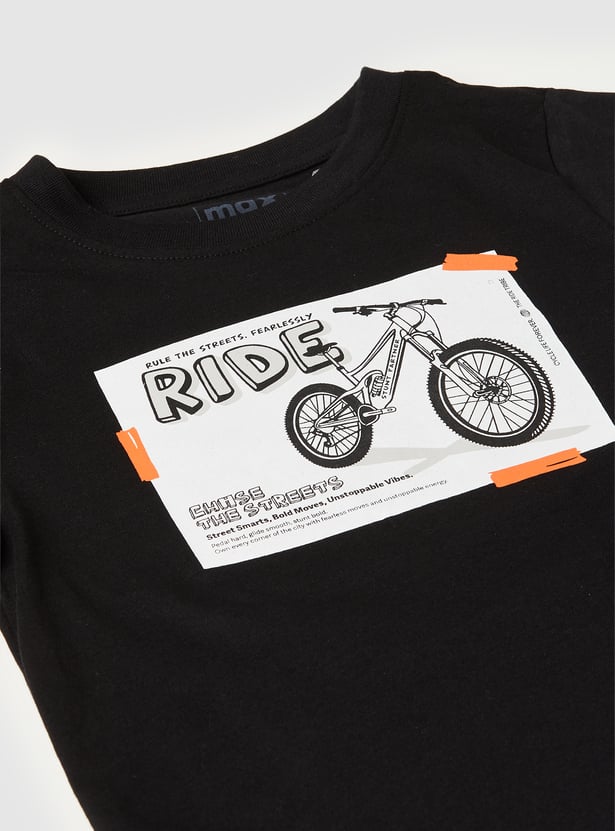 Boys Printed T-shirt - Pack of 2