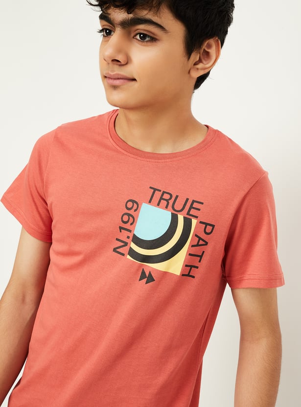 Boys Printed T-shirt - Pack of 2