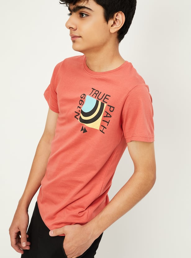 Boys Printed T-shirt - Pack of 2