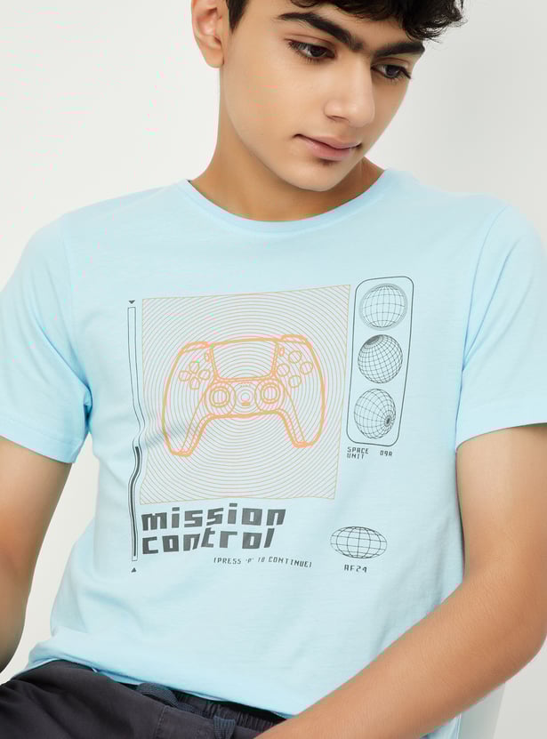 Boys Printed T-shirt - Pack of 2