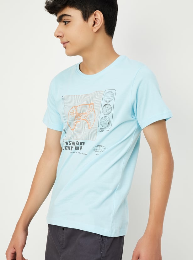 Boys Printed T-shirt - Pack of 2